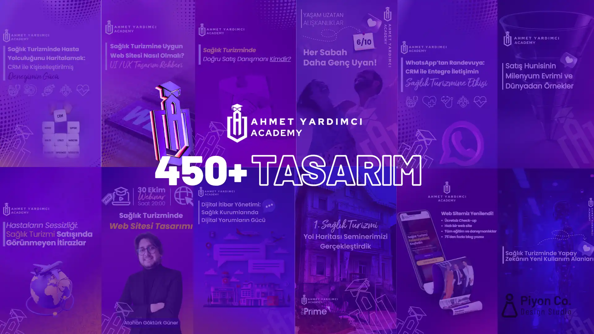 Ahmet Yardımcı Academy sosyal medya tasarımları